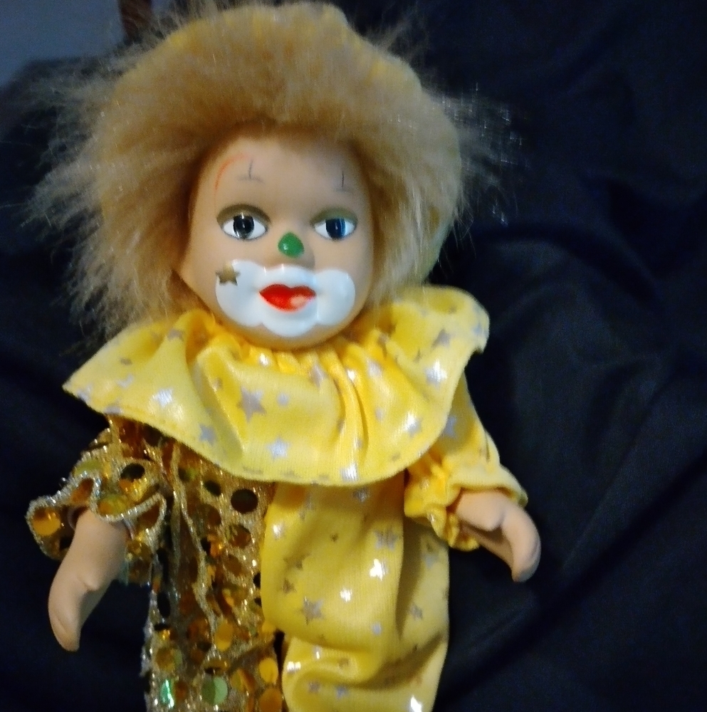 Vintage clown doll